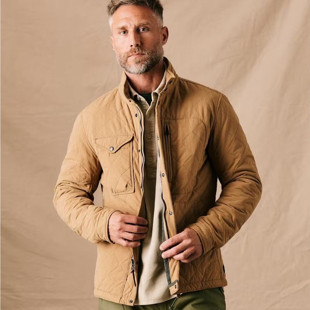 COPY - Huckberry Mens Insulated quilted jacket